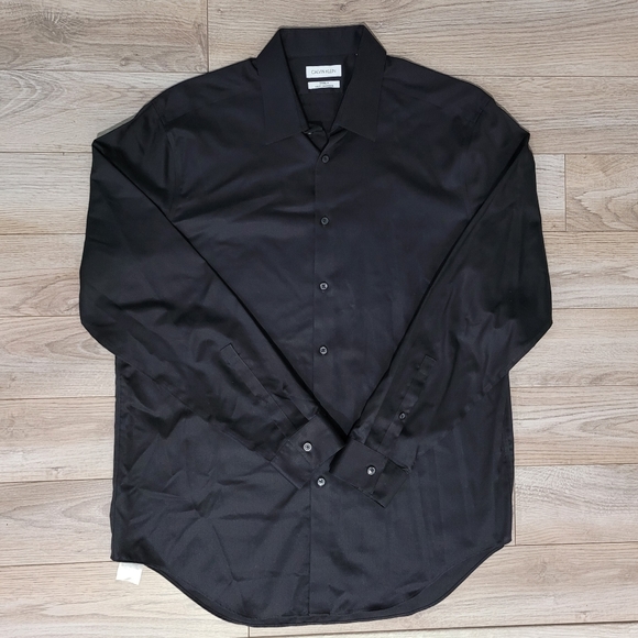 Calvin Klein Shirts Calvin Klein Slim Fit Herringbone Poshmark